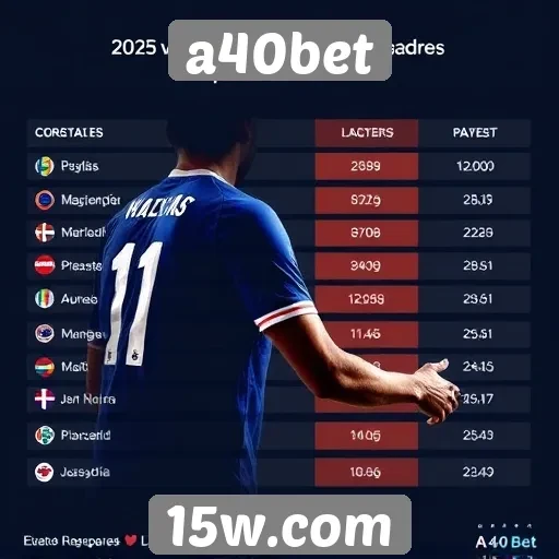 Estatísticas sobre jogadores e a40bet em 2025